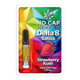 NoCap - Delta 8 1g Cartridge - Strawberry Kush
